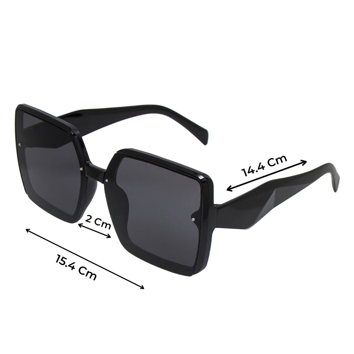 Oversized Square Fashion Sunglasses Women Men Y2k Casual - Temu