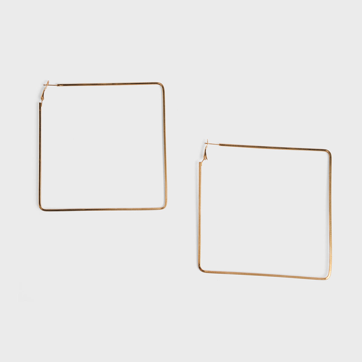 Flipkart.com - Buy Mukart New Design Square Shaped Medium Size Fancy Hoop  Earrings For Girls/ Women Alloy Hoop Earring Online at Best Prices in India