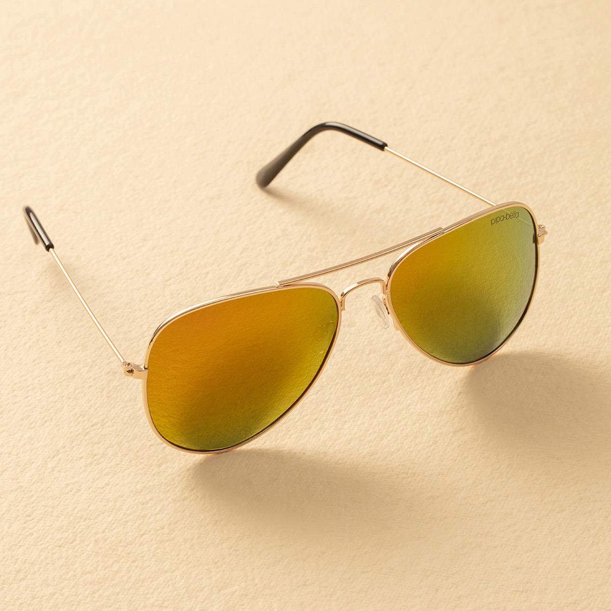 Coloured shop aviator sunglasses