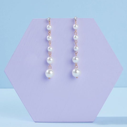 Pipa Bella by Nykaa Fashion Classic Pearl Drop Earrings