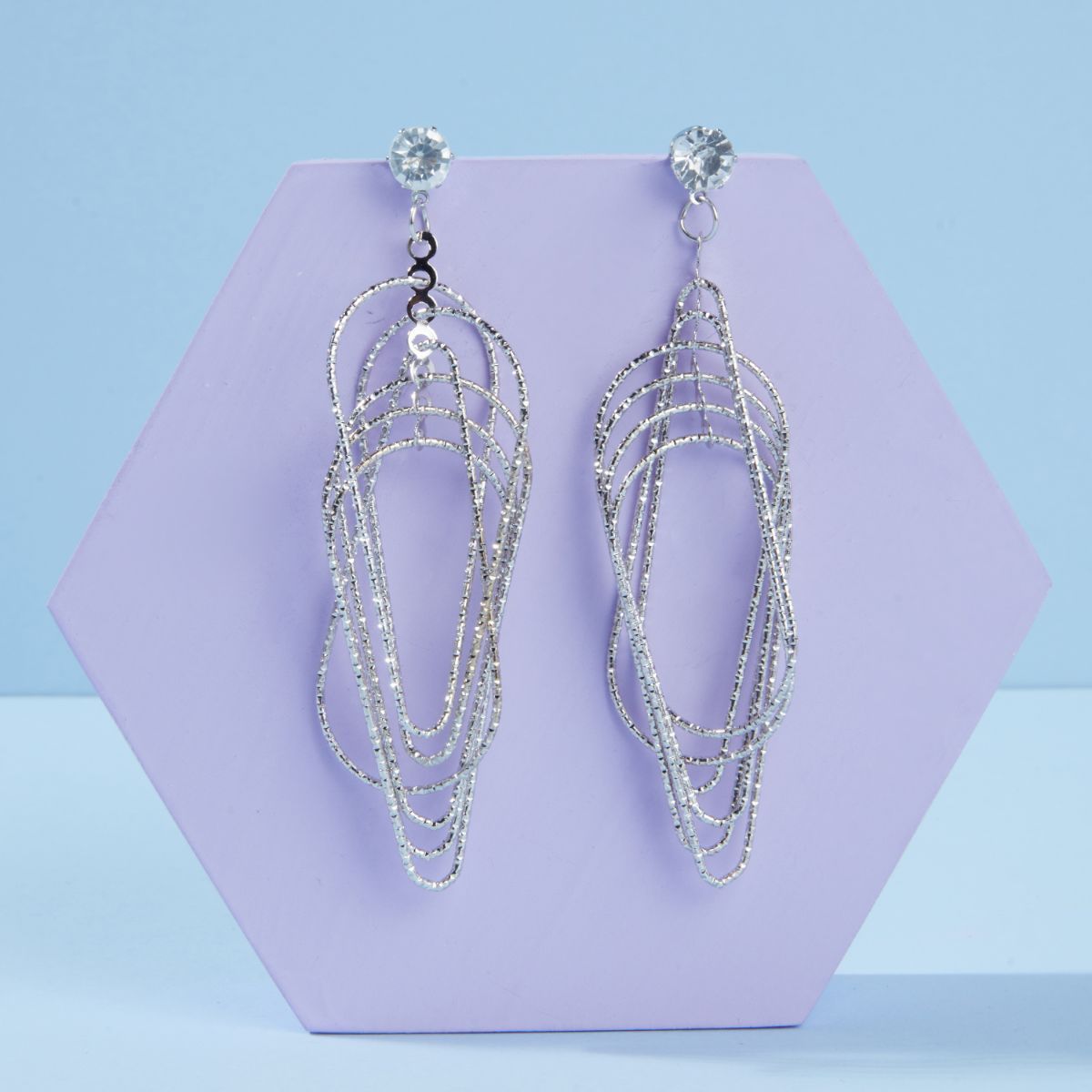 Silver 2024 dress earrings