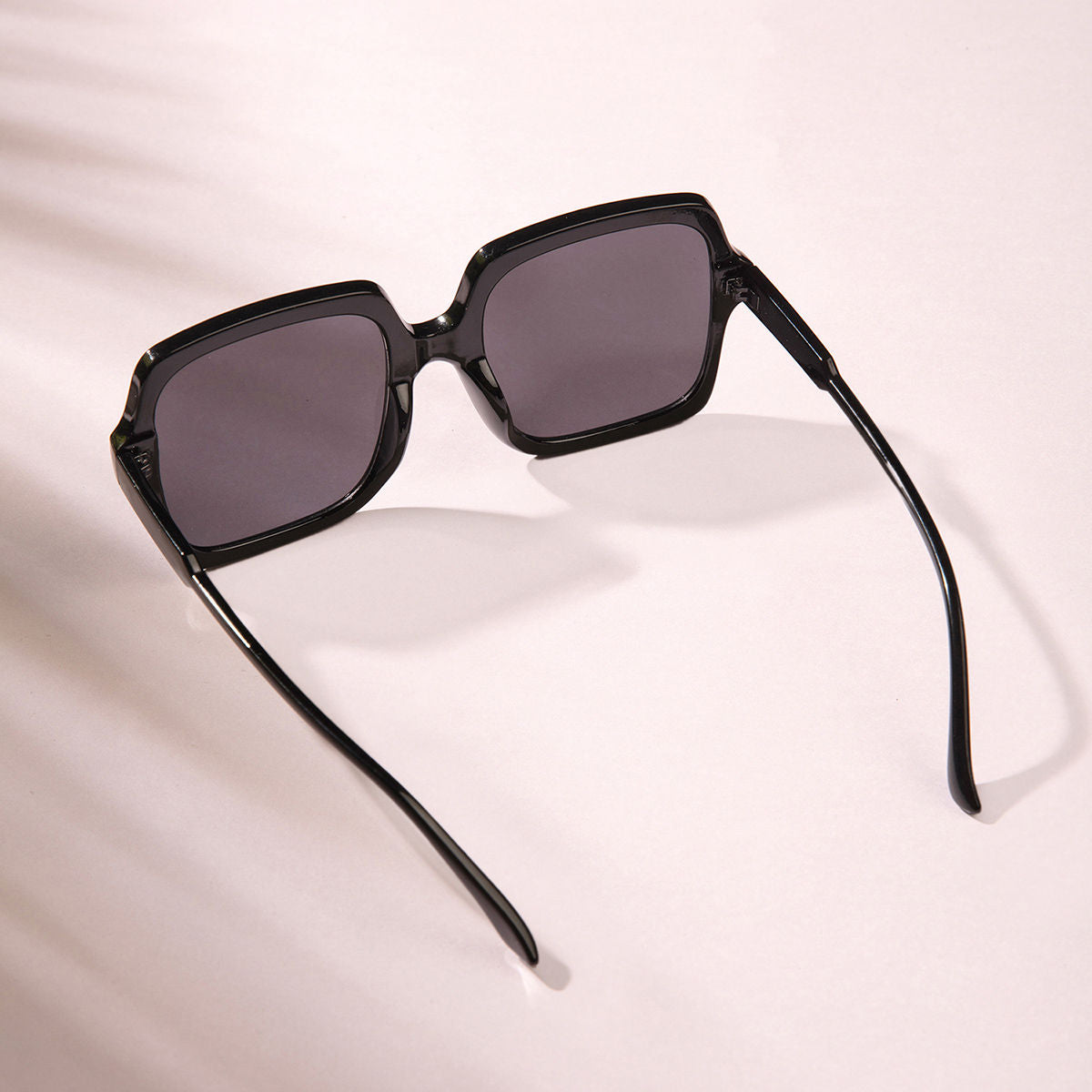 Buy LARGE SQUARE BLACK-GREY SUNGLASSES for Women Online in India