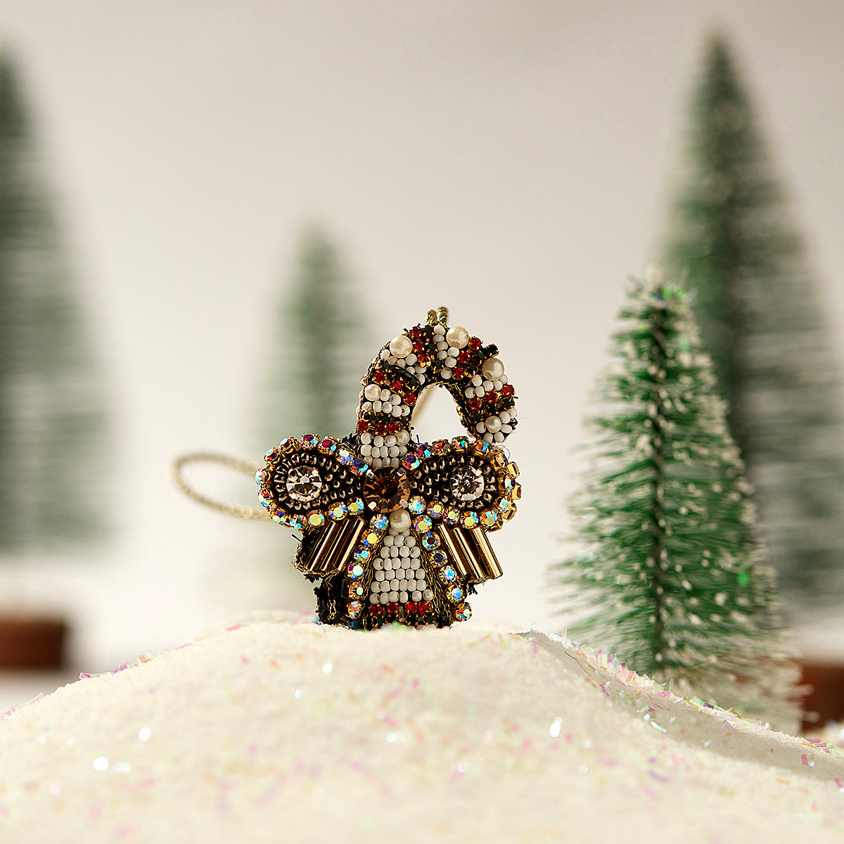 Beaded deals tree ornaments