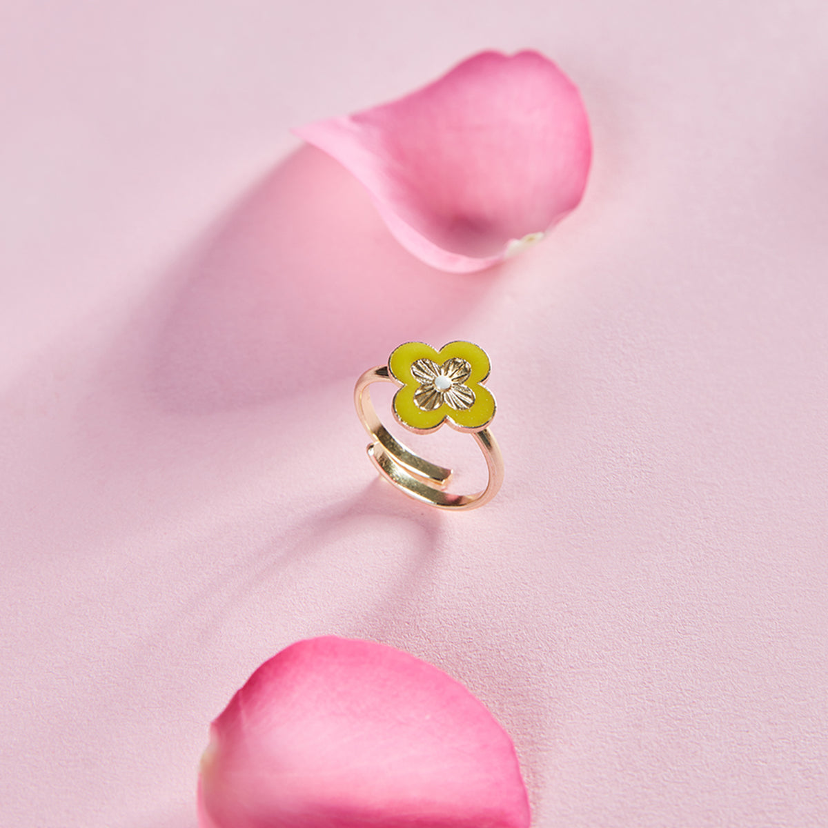 Clover sales leaf ring