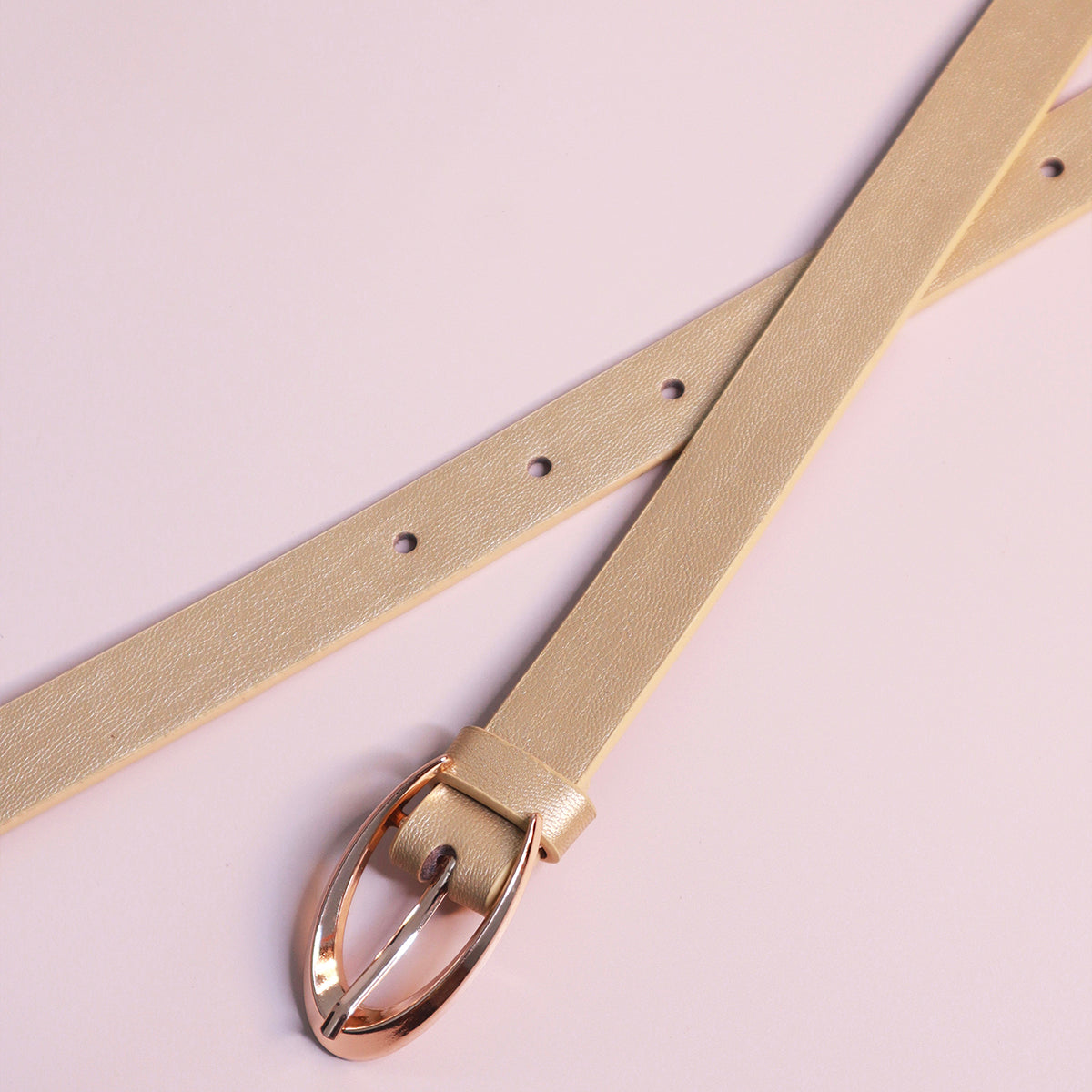 Gold Always In Style Slim Belt