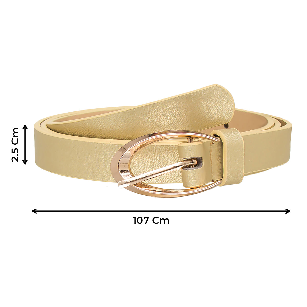 Gold Always In Style Slim Belt