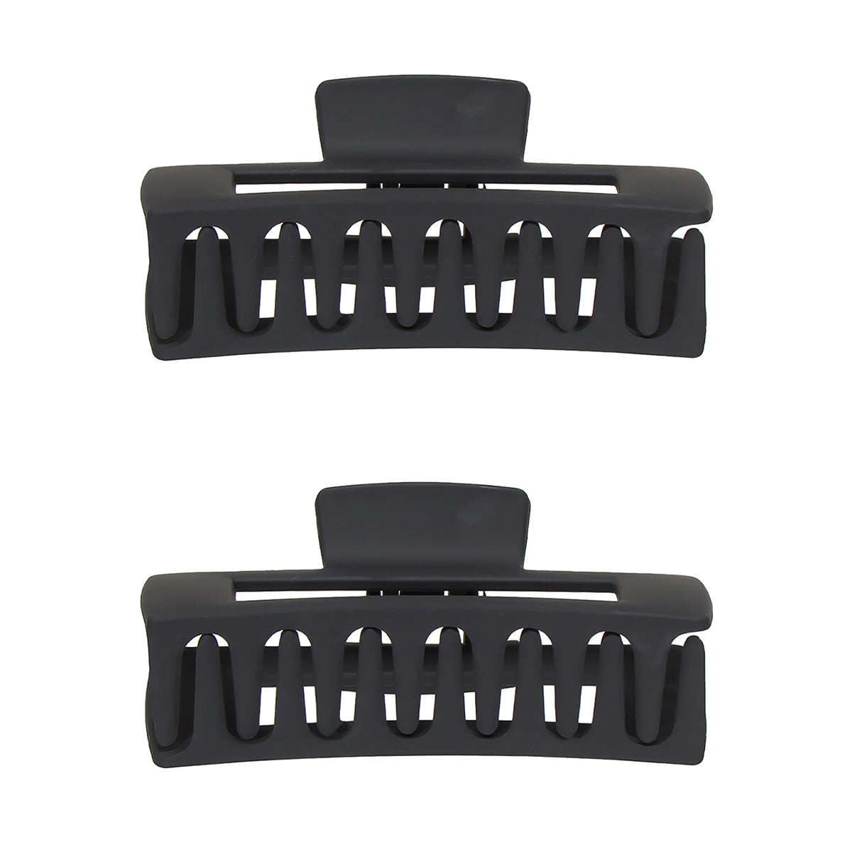 Set Of 2 Rectangular Claw Clip