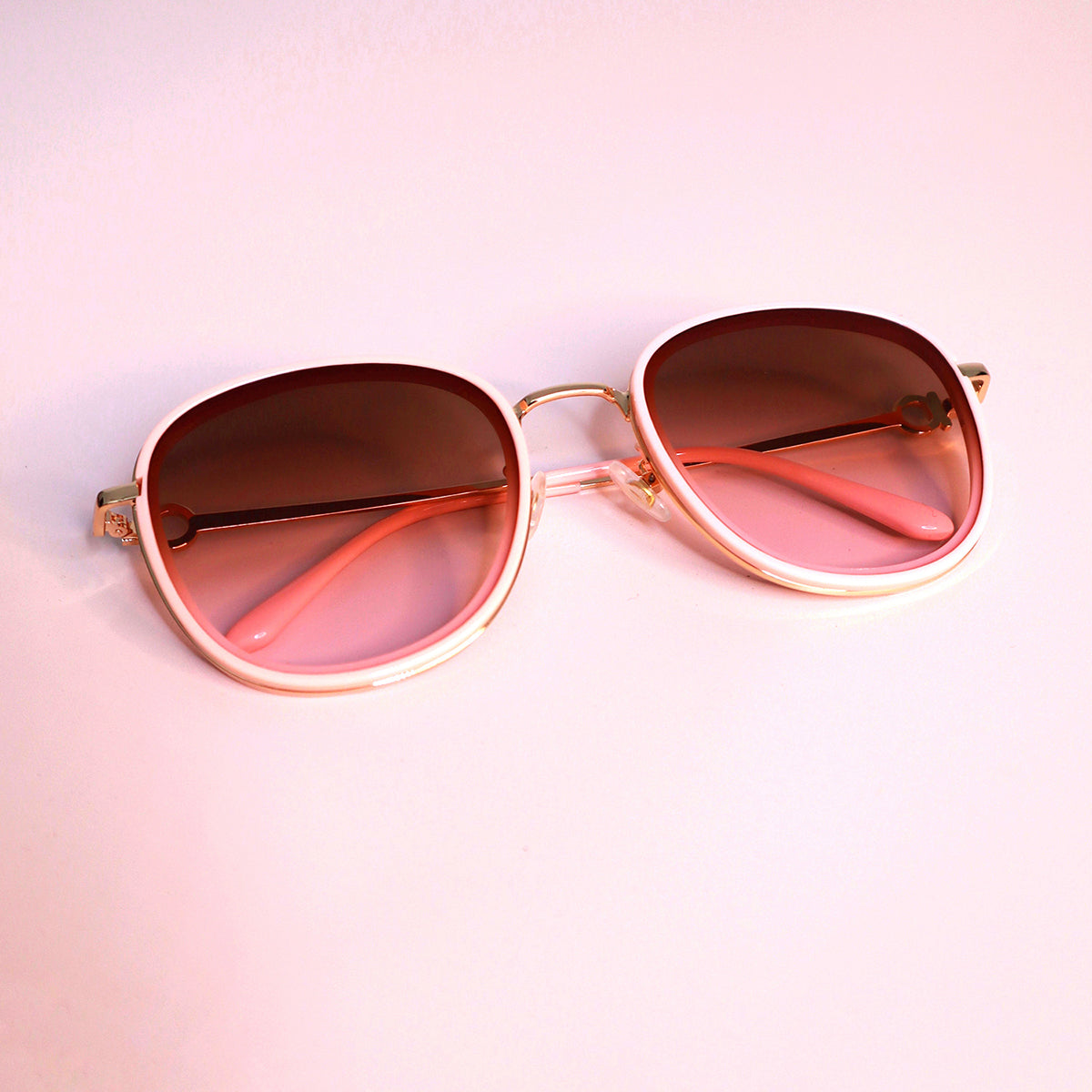 Round sunglasses - Light pink - Kids | H&M IN